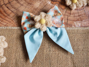 Hundeschleife - Katzenschleife - Blumen - Autumn trip