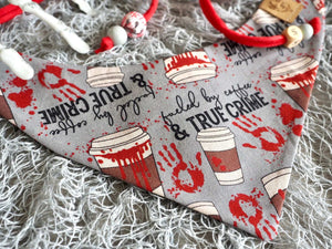 Hundehalstuch - Katzenhalstuch - True Crime - Redrum