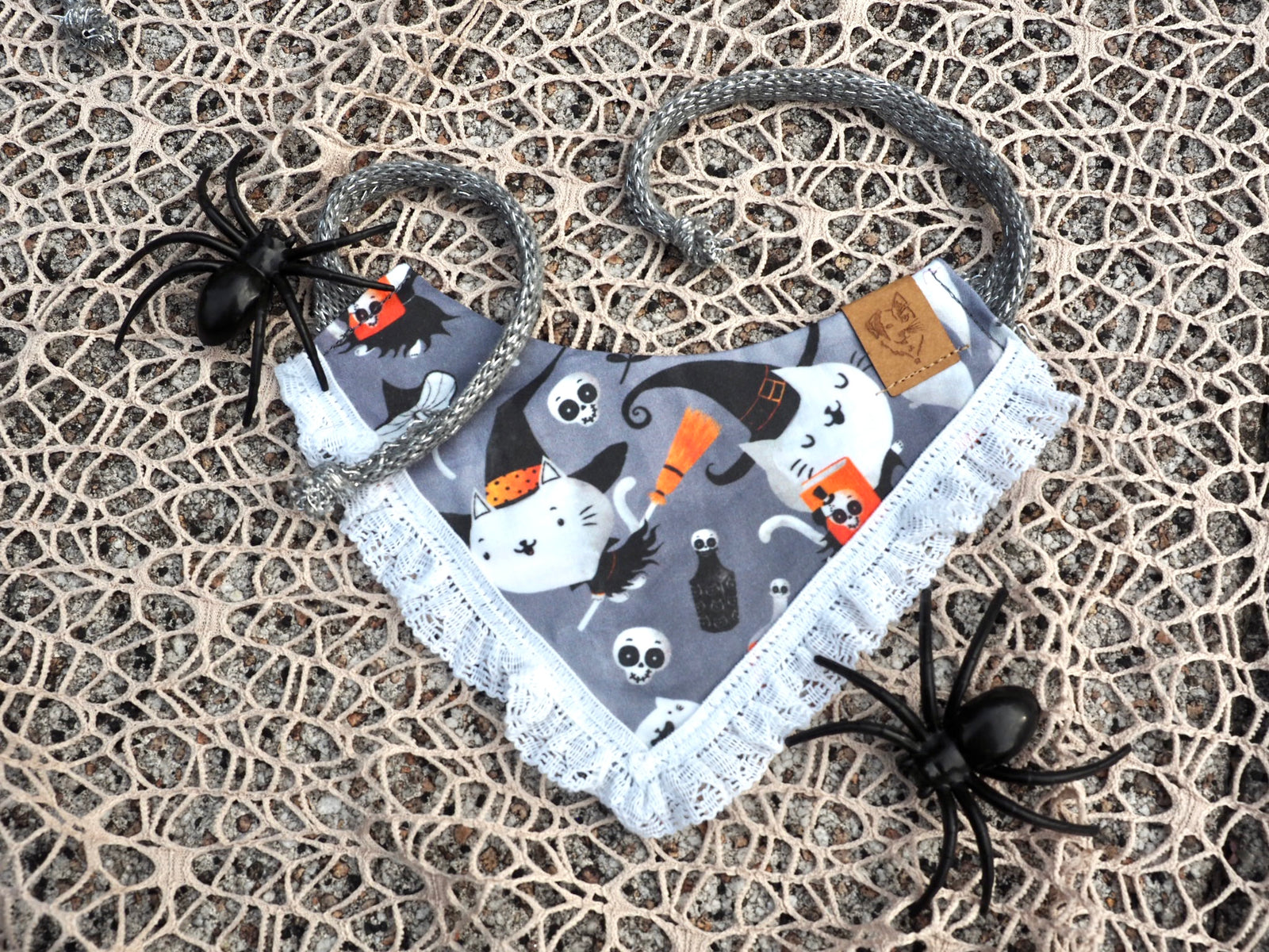 Katzenhalstuch - Katzenbandana - Geist - I put a spell on Mew