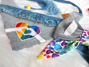 Hundeschleife - Katzenschleife - LGBTQ - Jeans - Love is Love