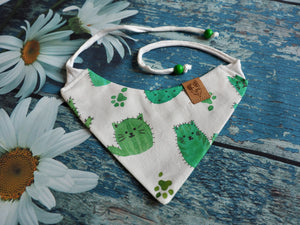 Katzenhalstuch - Katzenaccessoires - Kaktus - Catcus