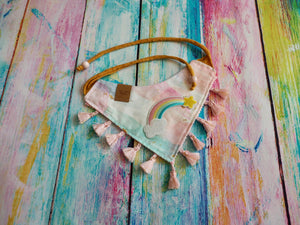 Katzenhalstuch - Katzenaccessoires - Regenbogen - Kittyblush