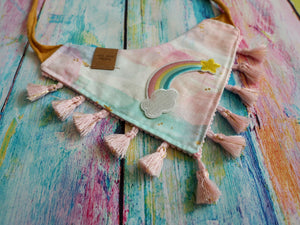 Katzenhalstuch - Katzenaccessoires - Regenbogen - Kittyblush