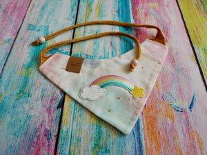 Katzenhalstuch - Katzenaccessoires - Regenbogen - Kittyblush