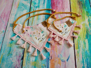 Katzenhalstuch - Katzenaccessoires - Regenbogen - Kittyblush