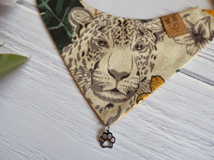 Katzenhalstuch - Katzenaccessoires - Leopard - On the Prowl