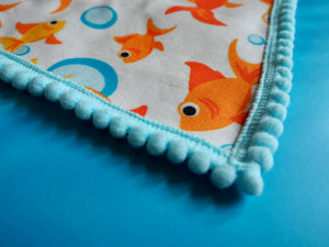 Katzenhalstuch - Katzenaccessoires - Goldfisch - Bubble-Trouble