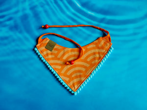 Katzenhalstuch - Katzenaccessoires - Goldfisch - Bubble-Trouble