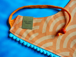 Katzenhalstuch - Katzenaccessoires - Goldfisch - Bubble-Trouble