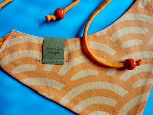 Katzenhalstuch - Katzenaccessoires - Goldfisch - Bubble-Trouble