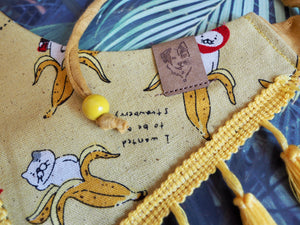 Katzenhalstuch - Katzenaccessoires - Born to be Banana