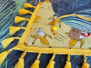 Katzenhalstuch - Katzenaccessoires - Born to be Banana