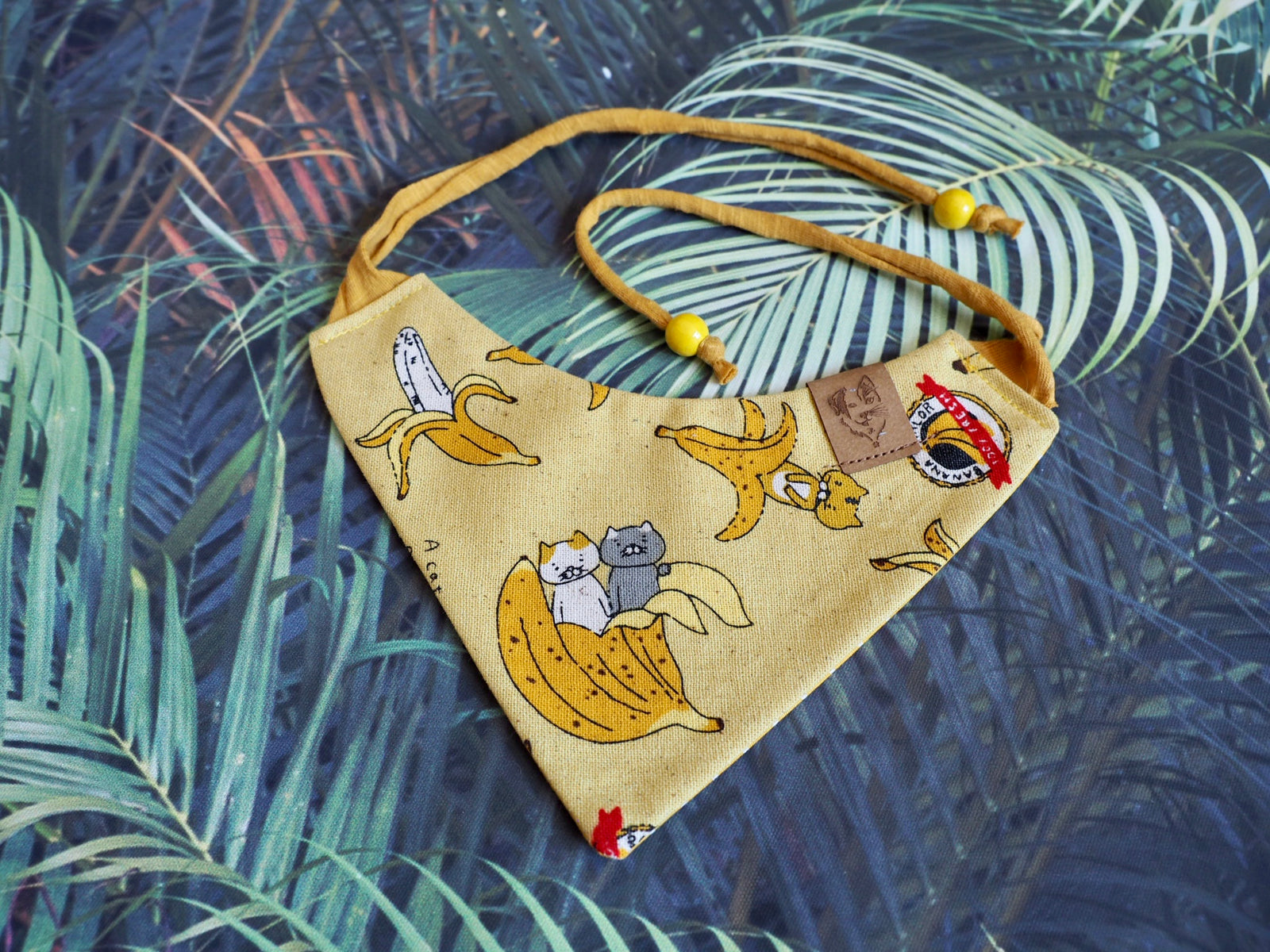 Katzenhalstuch - Katzenaccessoires - Born to be Banana